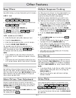 Preview for 16 page of Dacor Modernist Microwave In-A-Drawer DMR30M977WM User Manual