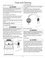 Предварительный просмотр 27 страницы Dacor MORS130S Use And Care Manual