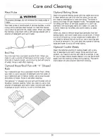 Предварительный просмотр 28 страницы Dacor MORS130S Use And Care Manual