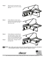 Preview for 4 page of Dacor OBC36 Installation Instructions