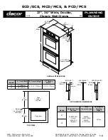 Preview for 2 page of Dacor PCD/PCS Planning Manual