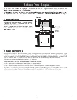 Preview for 2 page of Dacor PCOR30S Installation Instructions Manual