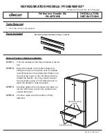 Предварительный просмотр 1 страницы Dacor PF36BNDFXX* Installation Instructions