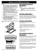 Предварительный просмотр 6 страницы Dacor PGM304LP-1 Installation Instructions Manual