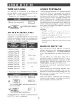 Предварительный просмотр 21 страницы Dacor PMOR3021B Use & Care Instructions Manual