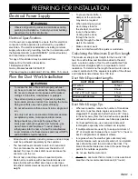 Preview for 7 page of Dacor Preference PHW Installation Instructions Manual