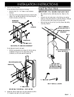 Preview for 9 page of Dacor Preference PHW Installation Instructions Manual