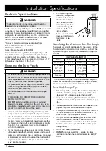 Preview for 6 page of Dacor PREFERENCE PHW30 Installation Instructions Manual