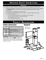 Preview for 5 page of Dacor Preference PHW301 Installation Instructions Manual