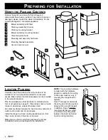 Preview for 6 page of Dacor Preference PHW301 Installation Instructions Manual