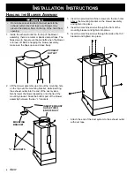 Preview for 10 page of Dacor Preference PHW301 Installation Instructions Manual