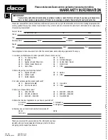 Preview for 12 page of Dacor Preference PWD27 Use And Care Manual