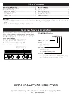 Preview for 2 page of Dacor Professional HGR30P Installation Instructions Manual