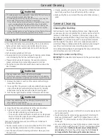 Preview for 14 page of Dacor Professional HGR30PSLPH User Manual