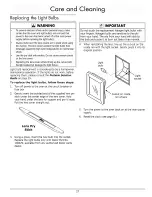 Предварительный просмотр 29 страницы Dacor Renaissance EOR Series Use And Care Manual