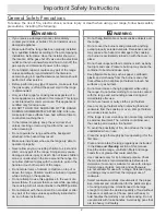 Preview for 4 page of Dacor Renaissance ER30G Use And Care Manual