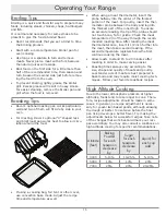 Preview for 15 page of Dacor Renaissance ER30G Use And Care Manual