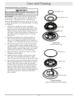 Предварительный просмотр 17 страницы Dacor Renaissance ER30G Use And Care Manual