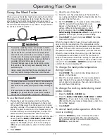 Предварительный просмотр 19 страницы Dacor Renaissance MORD230 Use And Care Manual