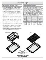 Предварительный просмотр 24 страницы Dacor Renaissance MORD230 Use And Care Manual