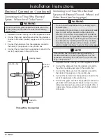 Предварительный просмотр 12 страницы Dacor Renaissance R130B Installation Instructions Manual