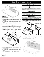 Preview for 18 page of Dacor Renaissance RNHE4812S Installation Instructions Manual