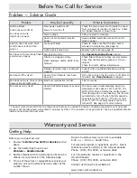 Preview for 9 page of Dacor Renaissance RNHP3018S Use And Care Manual