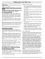 Preview for 10 page of Dacor Renaissance RNHP3018S Use And Care Manual