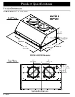 Предварительный просмотр 9 страницы Dacor Renaissance  RNIVS2 Installation Instructions Manual