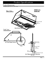 Предварительный просмотр 10 страницы Dacor Renaissance  RNIVS2 Installation Instructions Manual