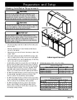 Предварительный просмотр 12 страницы Dacor Renaissance  RNIVS2 Installation Instructions Manual