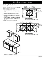 Предварительный просмотр 18 страницы Dacor Renaissance  RNIVS2 Installation Instructions Manual