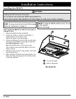 Предварительный просмотр 19 страницы Dacor Renaissance  RNIVS2 Installation Instructions Manual