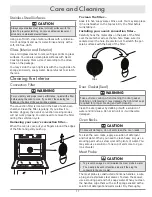 Предварительный просмотр 19 страницы Dacor Renaissance RNO127 Use And Care Manual