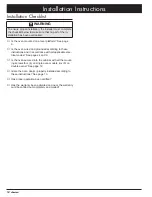 Preview for 16 page of Dacor Renaissance RNO230 Installation Instructions Manual