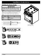 Preview for 14 page of Dacor Renaissance RNRP30G Installation Instructions Manual