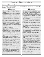 Preview for 4 page of Dacor Renaissance RNRP30GSNG Use And Care Manual