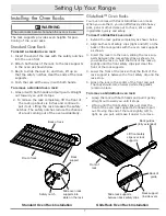 Preview for 9 page of Dacor Renaissance RNRP30GSNG Use And Care Manual