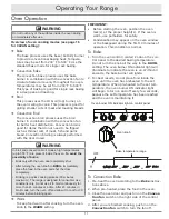 Preview for 13 page of Dacor Renaissance RNRP30GSNG Use And Care Manual