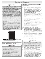 Preview for 18 page of Dacor Renaissance RNRP30GSNG Use And Care Manual