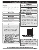 Preview for 3 page of Dacor Renaissance RNRP36G Installation Instructions Manual