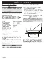 Preview for 8 page of Dacor Renaissance RNRP36G Installation Instructions Manual