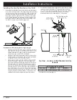 Предварительный просмотр 10 страницы Dacor Renaissance RNRP36G Installation Instructions Manual