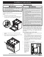 Предварительный просмотр 11 страницы Dacor Renaissance RNRP36G Installation Instructions Manual