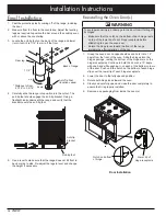 Предварительный просмотр 12 страницы Dacor Renaissance RNRP36G Installation Instructions Manual