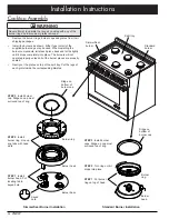 Preview for 14 page of Dacor Renaissance RNRP36G Installation Instructions Manual