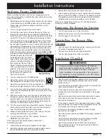 Предварительный просмотр 15 страницы Dacor Renaissance RNRP36G Installation Instructions Manual