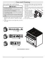 Preview for 21 page of Dacor Renaissance RNRP36GCLP Use And Care Manual