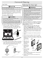 Preview for 22 page of Dacor Renaissance RNRP36GCLP Use And Care Manual