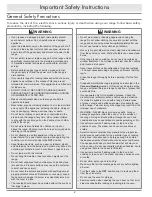 Preview for 4 page of Dacor Renaissance RNRP48GS Use And Care Manual